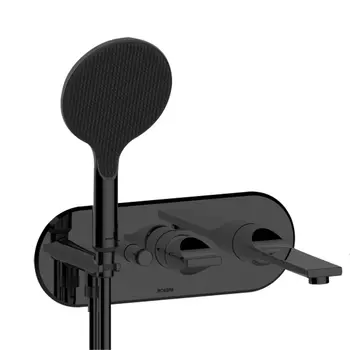 Смеситель Bossini Apice Z00557.073 для ванны, черный матовый