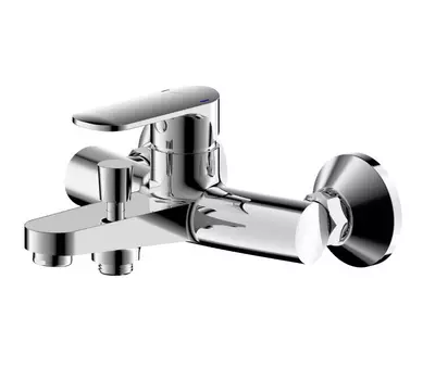 Смеситель Bravat Louise F6191183CP-01-RUS для ванны и душа c коротким изливом