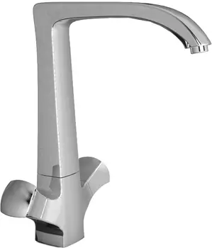 Смеситель Bravat Whirlpool F778112C для кухонной мойки