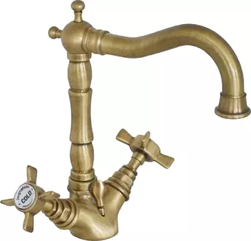 Смеситель Bugnatese Princeton 834BR для раковины, бронза