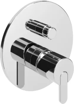 Смеситель Cezares Leaf VDIM-01 С ВНУТРЕННЕЙ ЧАСТЬЮ, для ванны с душем
