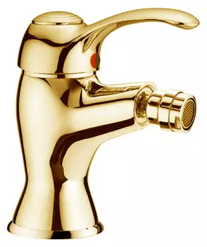 Смеситель Cezares Lira LIRA-C-BS1-03 для биде, золото