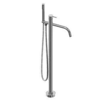 Смеситель Cisal Xion XI004204D1 напольный нержавеющая сталь