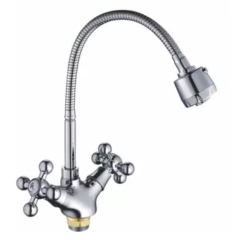Смеситель Cron CN4319-3 для кухни, гибкий излив