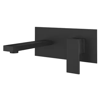 Смеситель D&K Bayern.Liszt DA1514405 для раковины встраиваемый, черный матовый