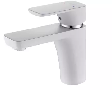 Смеситель D&K Berlin Technische DA1432126 для раковины, белый