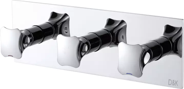 Смеситель D&K Hessen Grimm DA1384801 С ВНУТРЕННЕЙ ЧАСТЬЮ, для ванны с душем