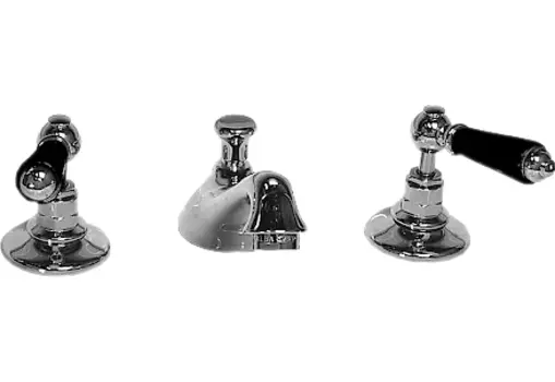 Смеситель Devon&amp;Devon Black Dandy MARF46CRBD для раковины