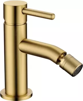 Смеситель для биде Grocenberg GB2094MG золото матовое