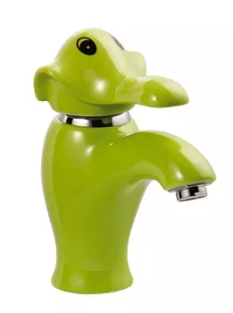 Смеситель для детской раковины Gid Dambo 054G зеленый