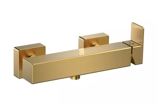 Смеситель для душа AQUAme Savona AQM6813BG золото шлифованное