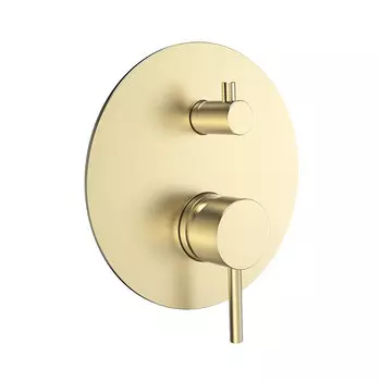 Смеситель для душа AQUAme Siena AQM8803BG золото шлифованное