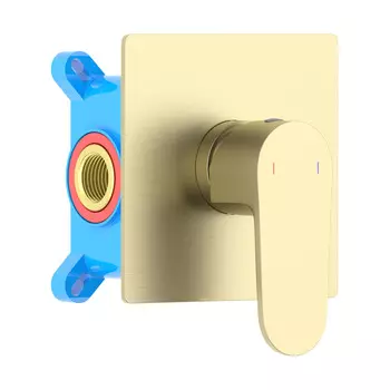 Смеситель для душа Aquatek Оберон AQ1266BG золото шлифованное