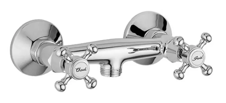 Смеситель для душа Bugnatese Lady 946CRDO, хром/золото