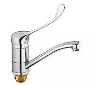 Смеситель для кухни Frap F4554-2 локтевой