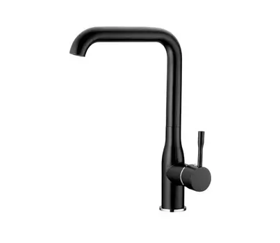 Смеситель для кухни Ledeme L4698B черный матовый