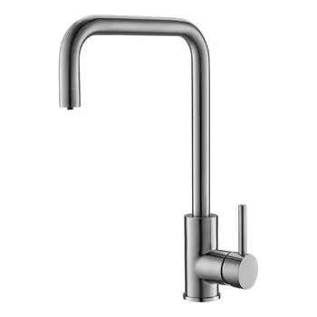 Смеситель для кухонной мойки Alveus Dual Sat сатинированная сталь