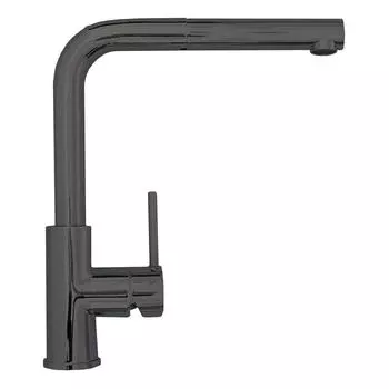 Смеситель для кухонной мойки Alveus Zeos-P Anthracite PVD антрацит