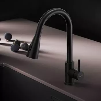 Смеситель для кухонной мойки Am.Pm X-Joy S F85B07522 черный