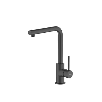 Смеситель для кухонной мойки Aquatek Европа AQ1380MB черный матовый