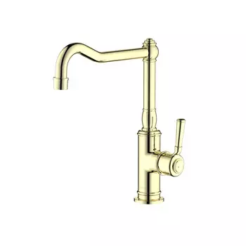 Смеситель для кухонной мойки Aquatek Классик AQ1580PG полир. золото