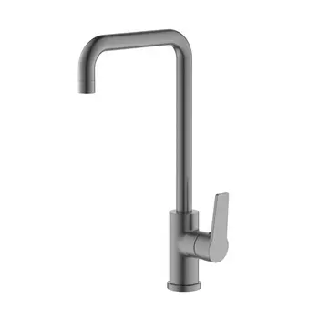 Смеситель для кухонной мойки Aquatek Лугано AQ1781BGM оружейная сталь