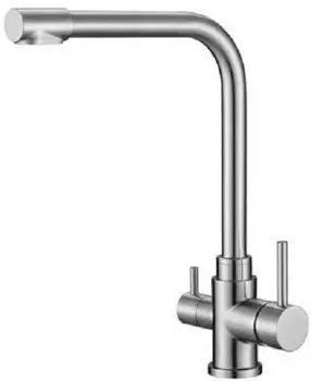 Смеситель для кухонной мойки BelBagno BB-LAM15-IN с краном для питьевой воды, сатин