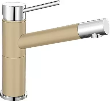 Смеситель для кухонной мойки Blanco Alta Compact Silgranit шампань