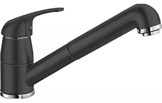 Смеситель для кухонной мойки Blanco Daras-S Silgranit антрацит