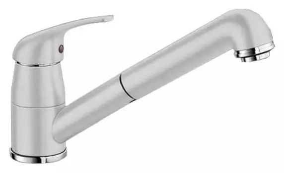 Смеситель для кухонной мойки Blanco Daras-S Silgranit жемчужный