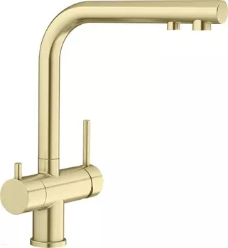 Смеситель для кухонной мойки Blanco Fontas II сатин золото