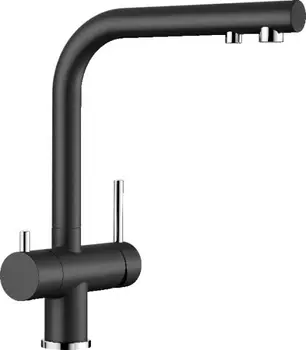 Смеситель для кухонной мойки Blanco Fontas II Silgranit черный