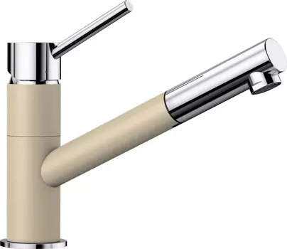 Смеситель для кухонной мойки Blanco Kano-S Silgranit шампань