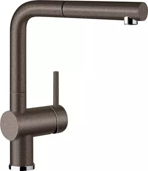 Смеситель для кухонной мойки Blanco Linus-S Silgranit кофе