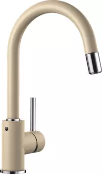 Смеситель для кухонной мойки Blanco Mida-S Silgranit шампань