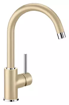 Смеситель для кухни Blanco Mida Silgranit шампань