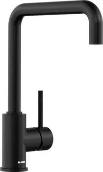 Смеситель для кухонной мойки Blanco Mili Silgranit черный матовый 526665