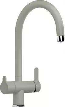 Смеситель для кухонной мойки Blanco Trima Silgranit с краном для питьевой воды, жемчужный