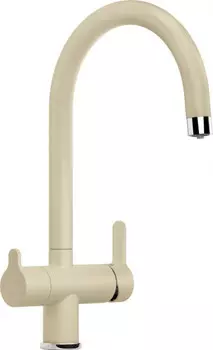 Смеситель для кухонной мойки Blanco Trima Silgranit с краном для питьевой воды, шампань