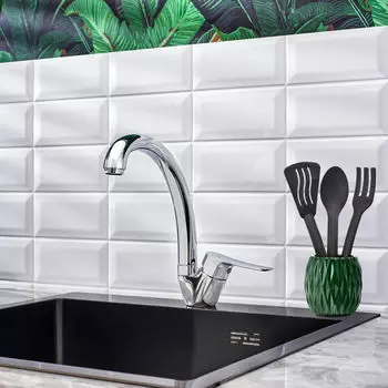 Смеситель для кухонной мойки BOOU B8290-10F хром