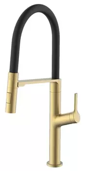 Смеситель для кухонной мойки D&C Domincare DC08643BG золото матовое