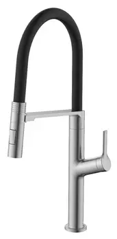 Смеситель для кухонной мойки D&C Domincare DC08643BN сатин