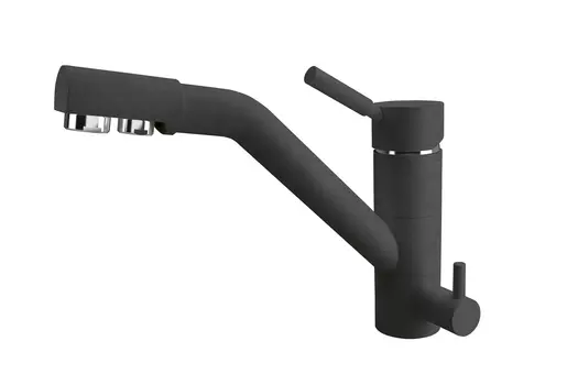 Смеситель для кухонной мойки Dr. Gans Дуэт графит