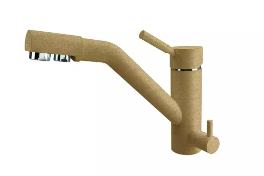 Смеситель для кухонной мойки Dr. Gans Дуэт терракота