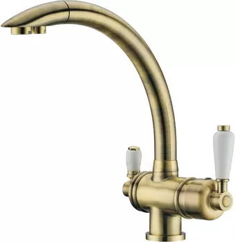 Смеситель для кухонной мойки Elghansa Kitchen Pure Water 56A5840-Bronze