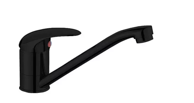 Смеситель для кухонной мойки ESKO K14 Black черный