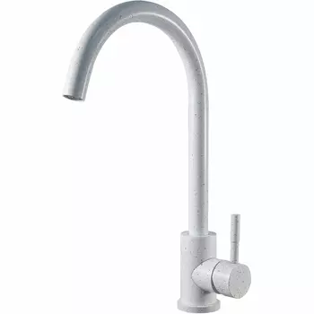 Смеситель для кухонной мойки ESKO K45 White гранитная крошка