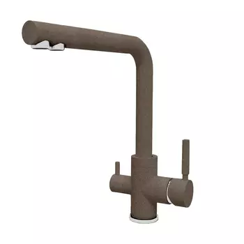Смеситель для кухонной мойки Florentina Альдо 333.40H.2123.105 коричневый