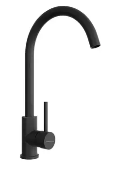 Смеситель для кухонной мойки Florentina Альфа FL Ультра Нуар