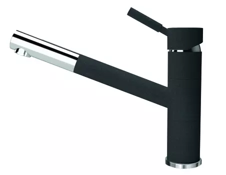 Смеситель для кухонной мойки Florentina Фита FL 313.18L.1223.102 черный